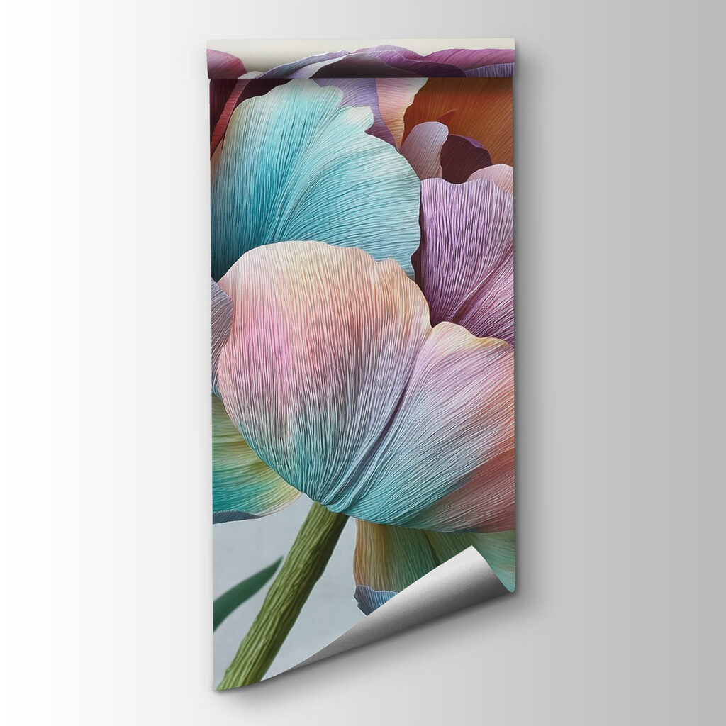 Tulip in rainbow colours — product view