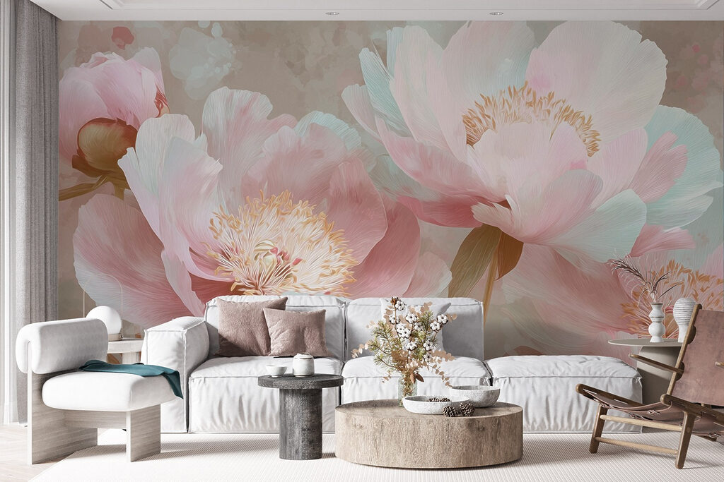 Peonies in Morning Light — interior 2