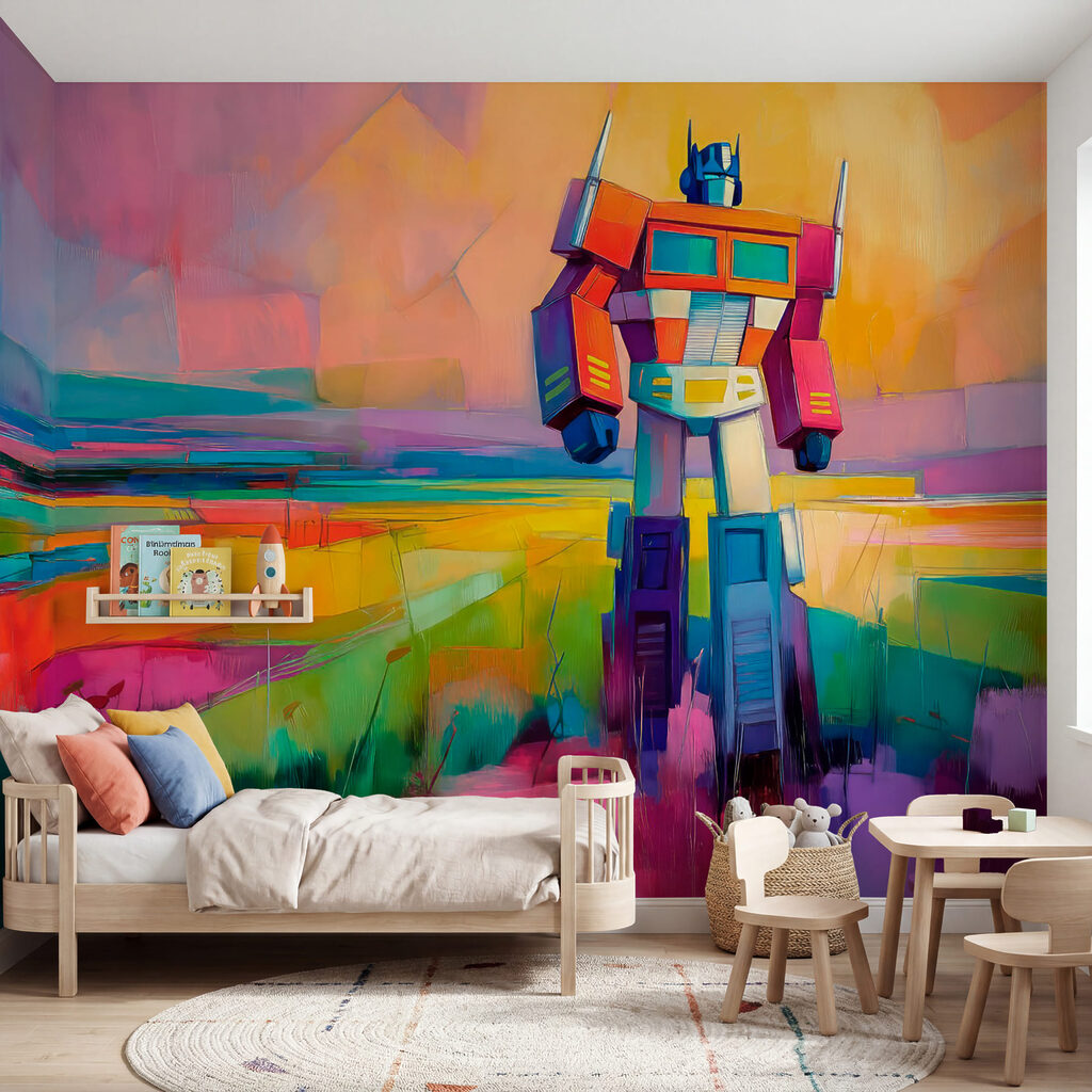Colourful robot — interior 1