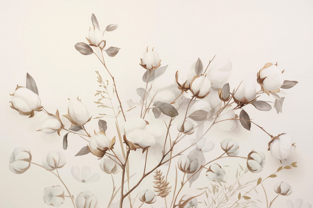 Cotton Branches — full design