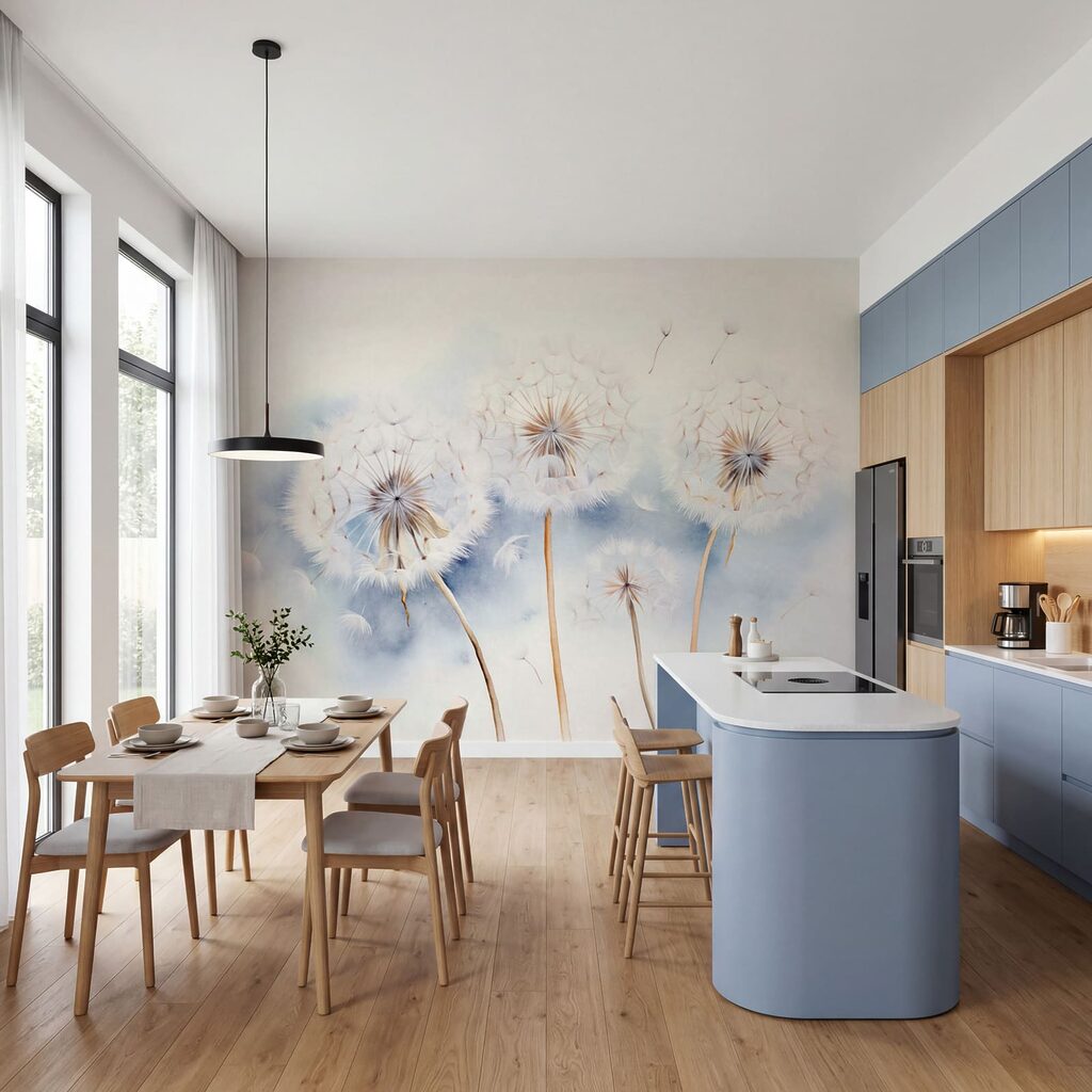Dandelion Wishes in an interior