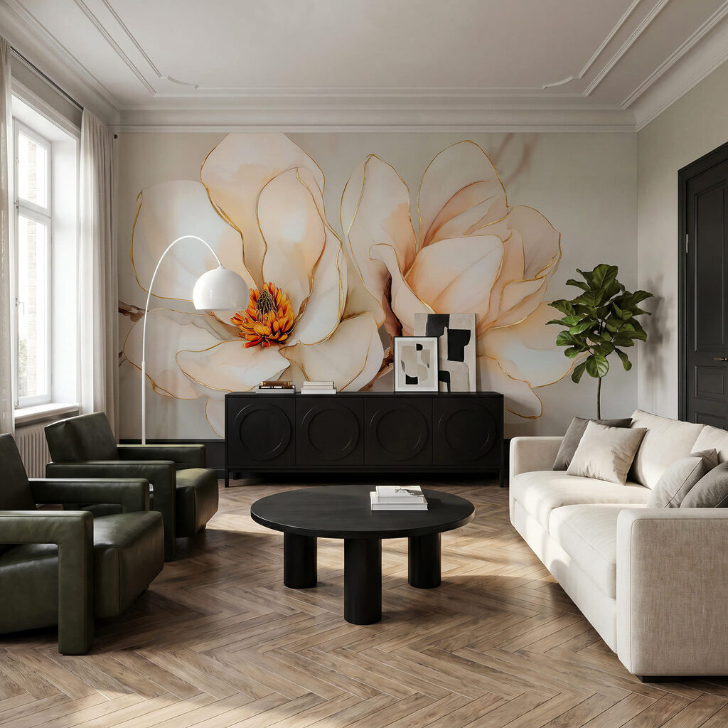 Magnolia Duet in an interior