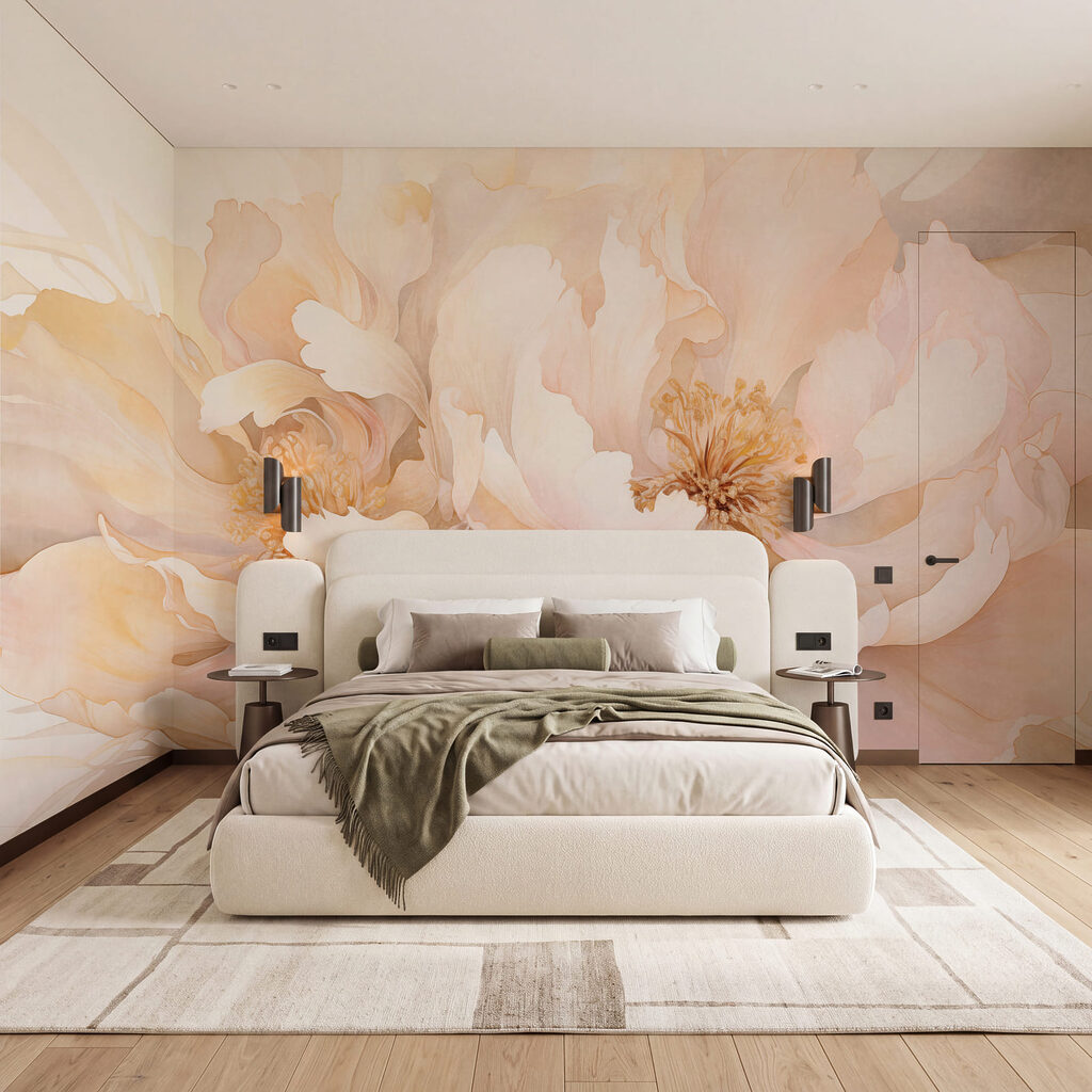 Peonies in Warm Light — interior 2
