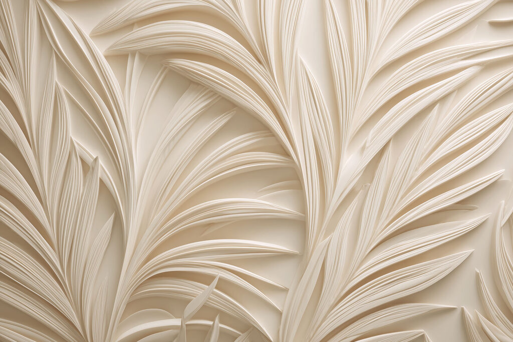 Palm Leaf Relief — full design