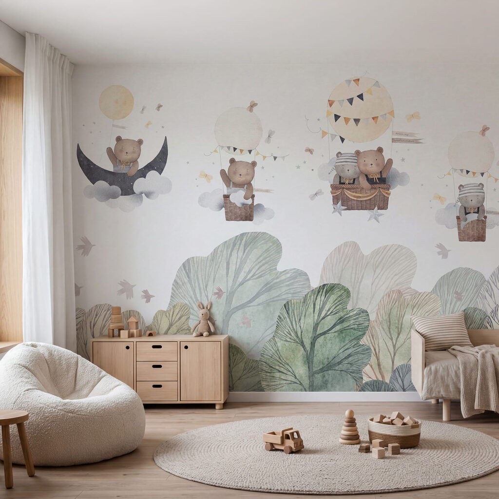 Teddy Bears Aloft — interior 2