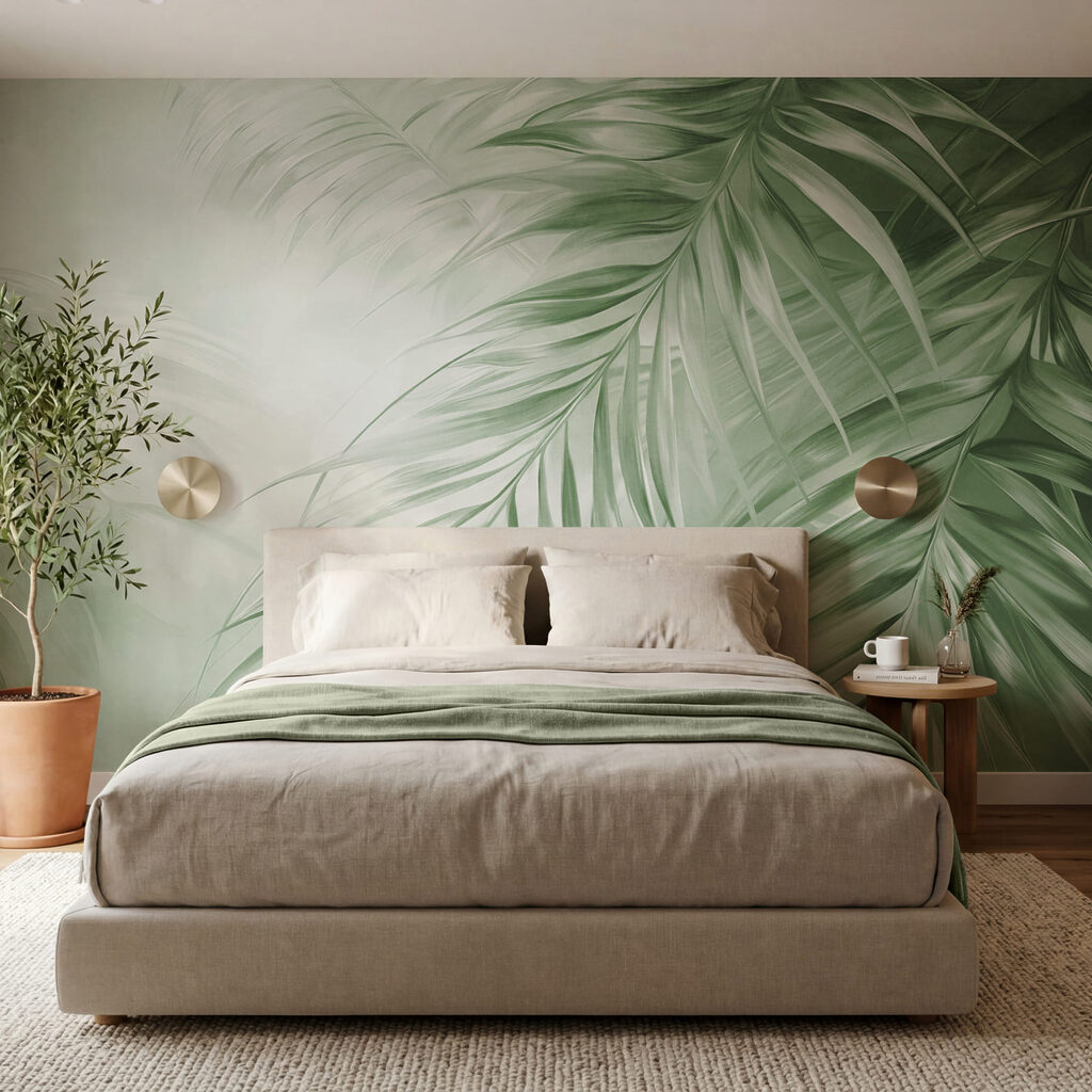 Palm Fronds in Light — interior 2