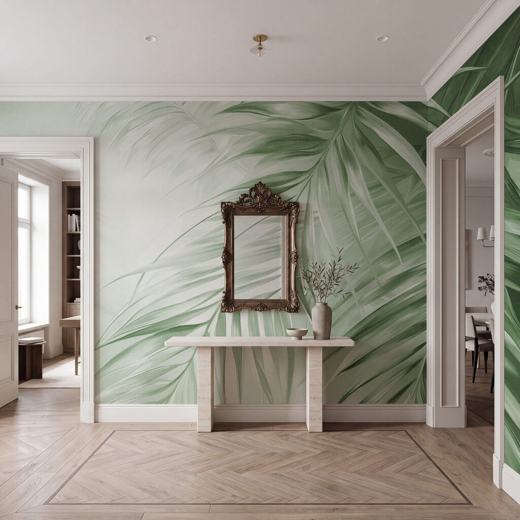 Palm Fronds in Light — interior 3
