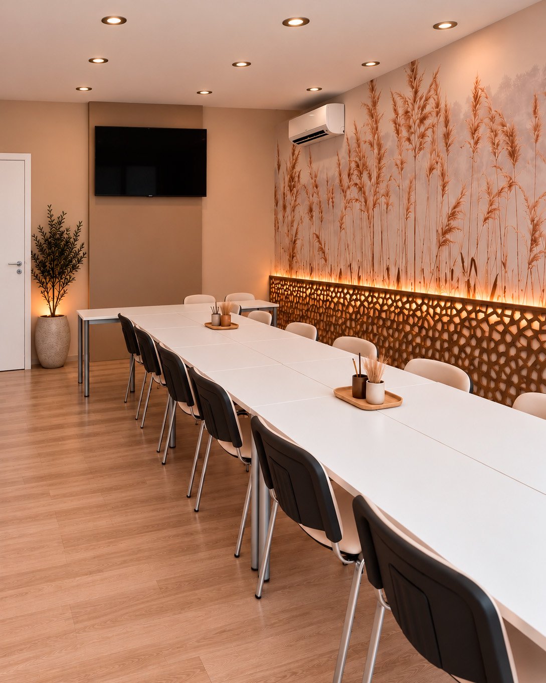 A customer’s room with a wall mural, photo 25 of 48