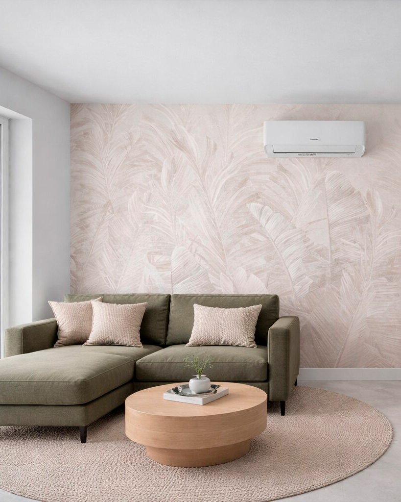 A customer’s room with a wall mural, photo 42 of 48